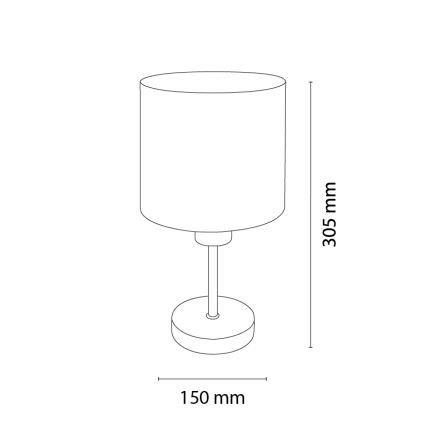 Brilagi - Lampe de table pour enfant BOBO WOOD 1xE27/25W/230V chêne/noir/blanc/motifs animaux
