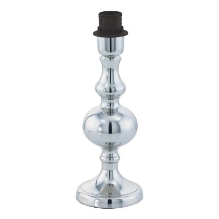 BRILAGI - Lampe de table CERIA 1xE27/60W/230V Ø 30 cm chrome brillant/gris