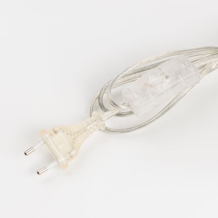 Brilagi - Lampe de table CERIA 1xE27/60W/230V Ø 30 cm chrome brillant/noir