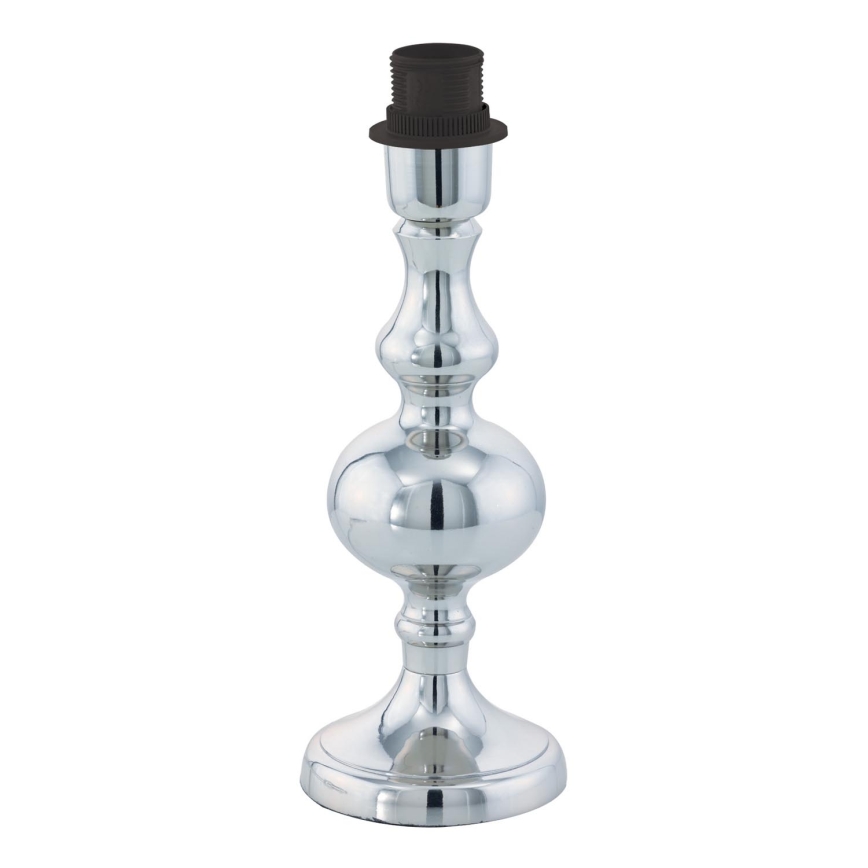 BRILAGI - Lampe de table CERIA 1xE27/60W/230V Ø 30 cm chrome brillant/noir
