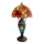 Brilagi - lampe de table de style Tiffany en vitrail SUNFLOWER 1xE27/60W/230V + 1xE14/40W
