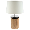 Brilagi - Lampe de table FERNI 1xE27/40W/230V crème