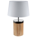 Brilagi - Lampe de table FERNI 1xE27/40W/230V grise