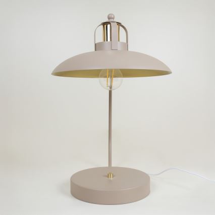 Brilagi - Lampe de table FLAMENGO 1xE27/60W/230V beige