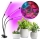 Brilagi - Lampe de table flexible à intensité variable avec pince pour la culture des plantes VITABLOOM 3xLED/10W/230V noir