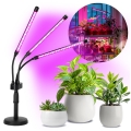 BRILAGI - Lampe de table flexible à intensité variable pour la culture de plantes VITABLOOM 3xLED/10W/230V noir