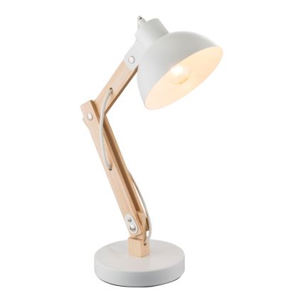 Brilagi - Lampe de table FOCUS 1xE27/40W/230V blanche