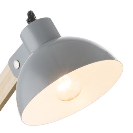 Brilagi - Lampe de table FOCUS 1xE27/40W/230V grise