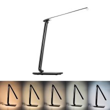 Brilagi - Lampe de table LED à intensité variable connecteur USB LED/12W/230V noire