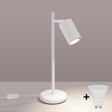 Brilagi - Lampe de table LED CRESTO 1xGU10/10W/230V blanche