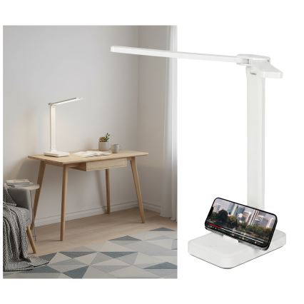 Brilagi - Lampe de table LED dimmable MODO DUO LED/8W/5V 3000/4000/6500K blanche