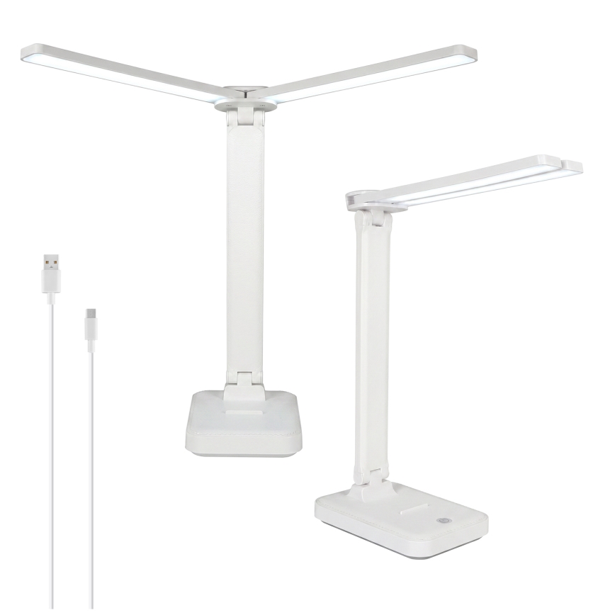 Brilagi - Lampe de table LED dimmable MODO DUO LED/8W/5V 3000/4000/6500K blanche