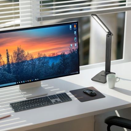 Brilagi - Lampe de table LED dimmable MODO LED/7W/230V 3000/4000/6500K noire