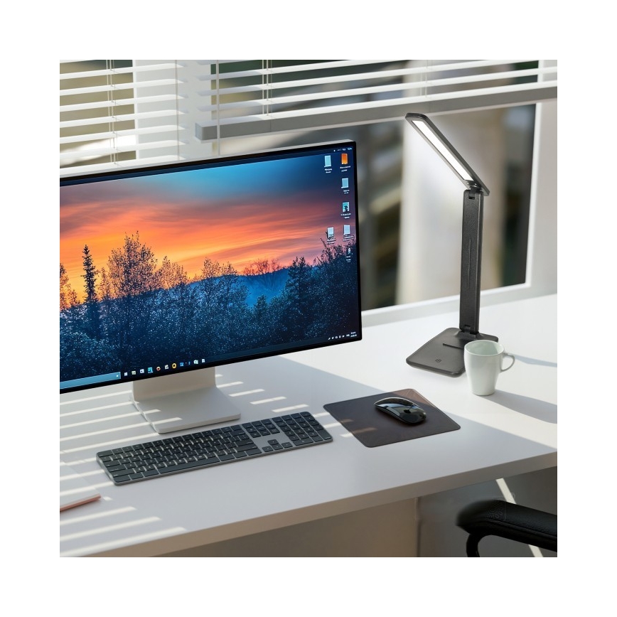 Brilagi - Lampe de table LED dimmable MODO LED/7W/230V 3000/4000/6500K noire