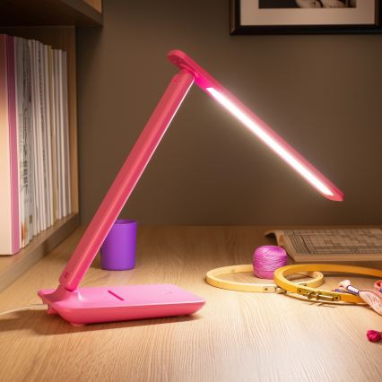 Brilagi - Lampe de table LED dimmable MODO LED/7W/230V 3000/4000/6500K rose