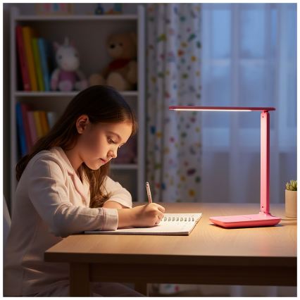 Brilagi - Lampe de table LED dimmable MODO LED/7W/230V 3000/4000/6500K rose