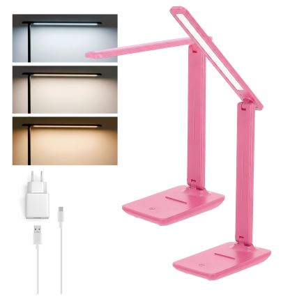 Brilagi - Lampe de table LED dimmable MODO LED/7W/230V 3000/4000/6500K rose
