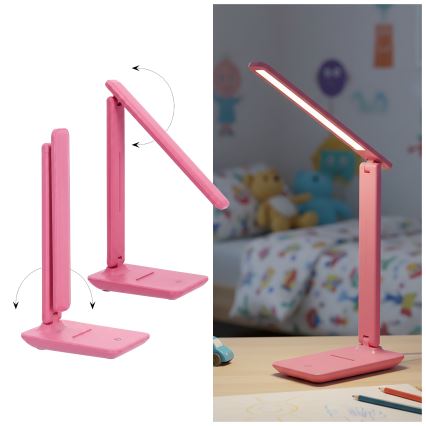 Brilagi - Lampe de table LED dimmable MODO LED/7W/230V 3000/4000/6500K rose