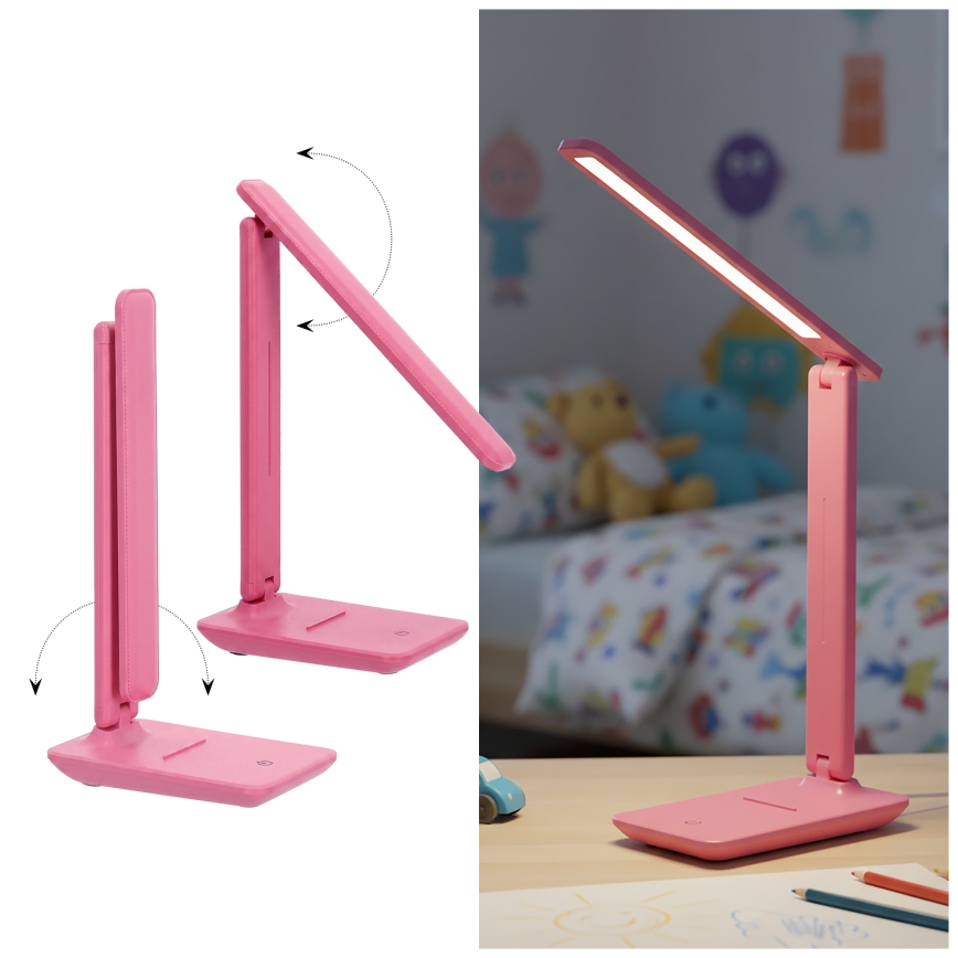 Brilagi - Lampe de table LED dimmable MODO LED/7W/230V 3000/4000/6500K rose
