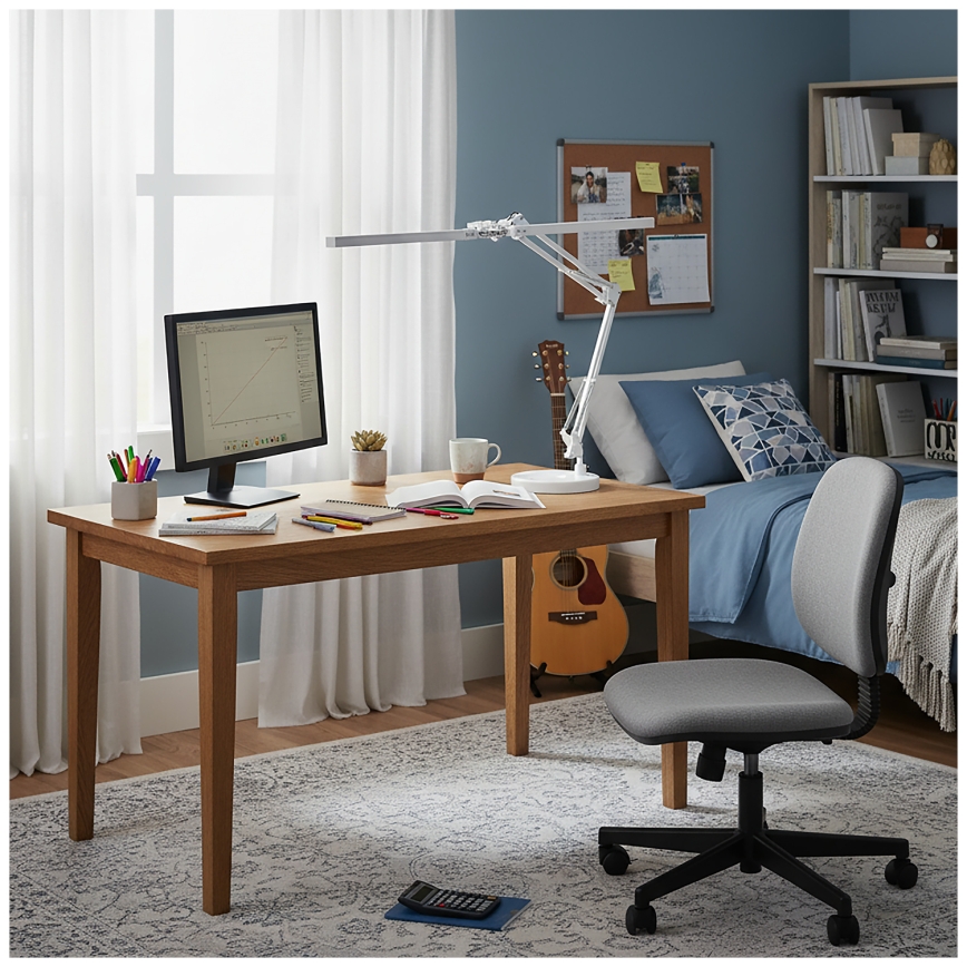 Brilagi - Lampe de table LED dimmable VARIO LED/15W/230V 3000-6000K blanche
