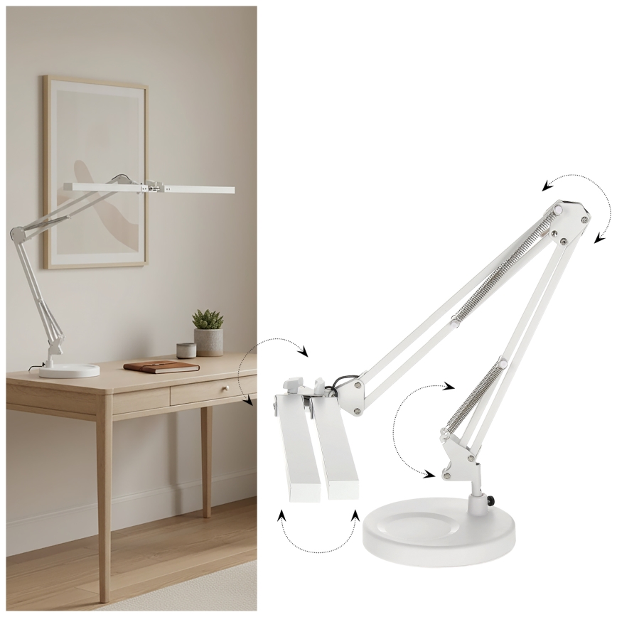 Brilagi - Lampe de table LED dimmable VARIO LED/15W/230V 3000-6000K blanche