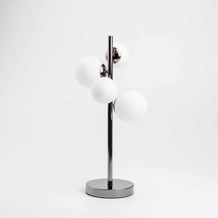 Brilagi - Lampe de table LED MILLA 4xG9/3W/230V chrome brillant/blanc