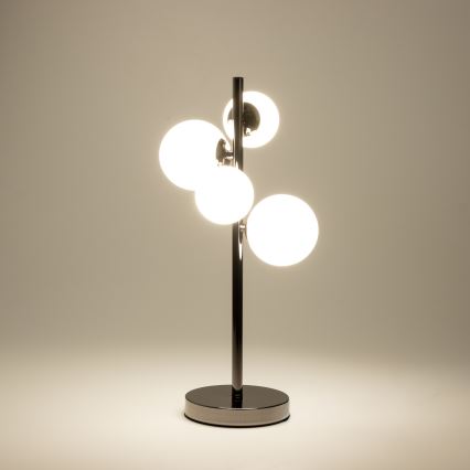 Brilagi - Lampe de table LED MILLA 4xG9/3W/230V chrome brillant/blanc