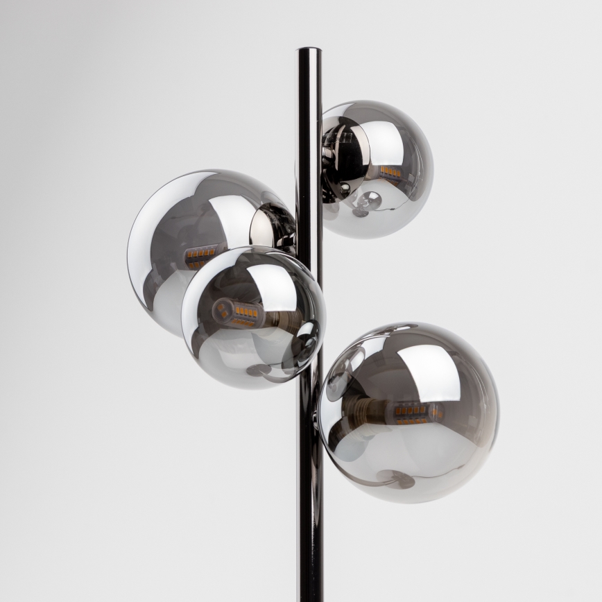 Brilagi - Lampe de table LED MILLA 4xG9/3W/230V chrome brillant/fumé