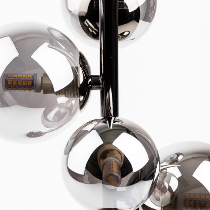 Brilagi - Lampe de table LED MILLA 4xG9/3W/230V chrome brillant/fumé