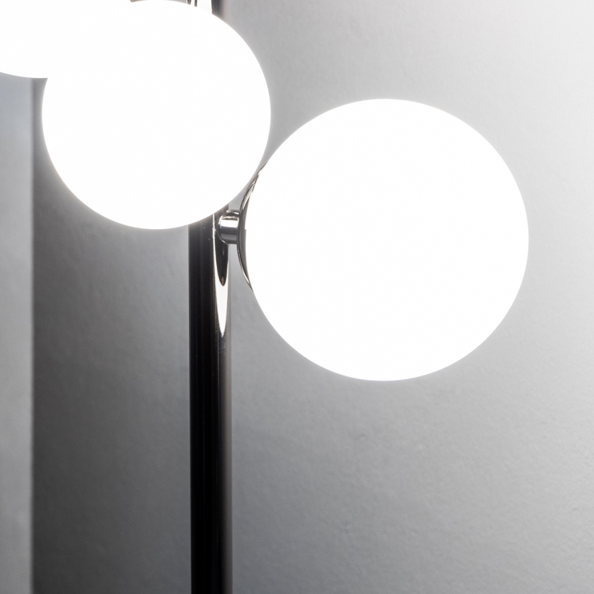 Brilagi - Lampe de table LED MILLA 4xG9/3W/230V chrome noir/blanc