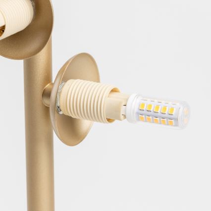 Brilagi - Lampe de table LED MILLA 4xG9/3W/230V doré/blanc