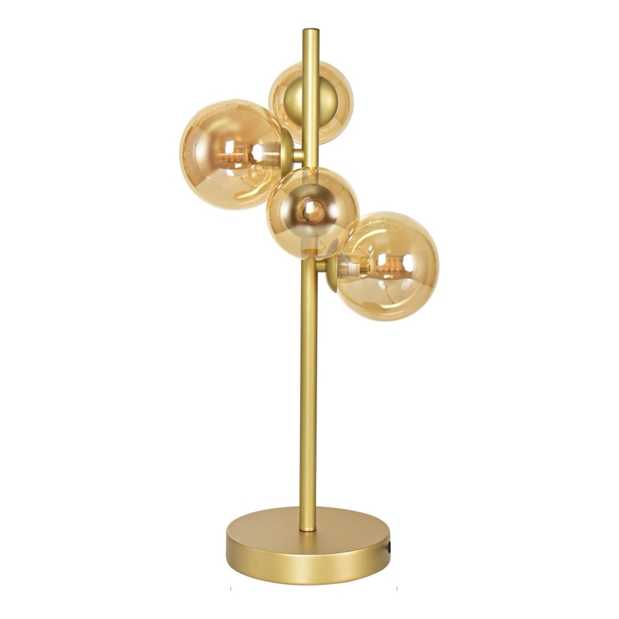 Brilagi - Lampe de table LED MILLA 4xG9/3W/230V doré