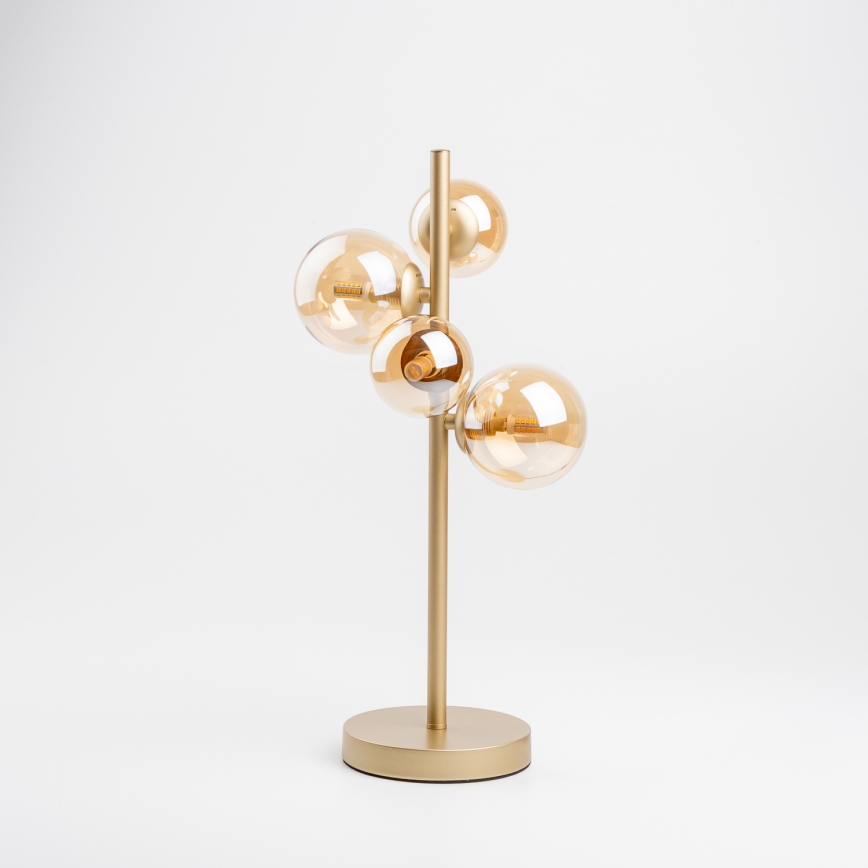 Brilagi - Lampe de table LED MILLA 4xG9/3W/230V doré