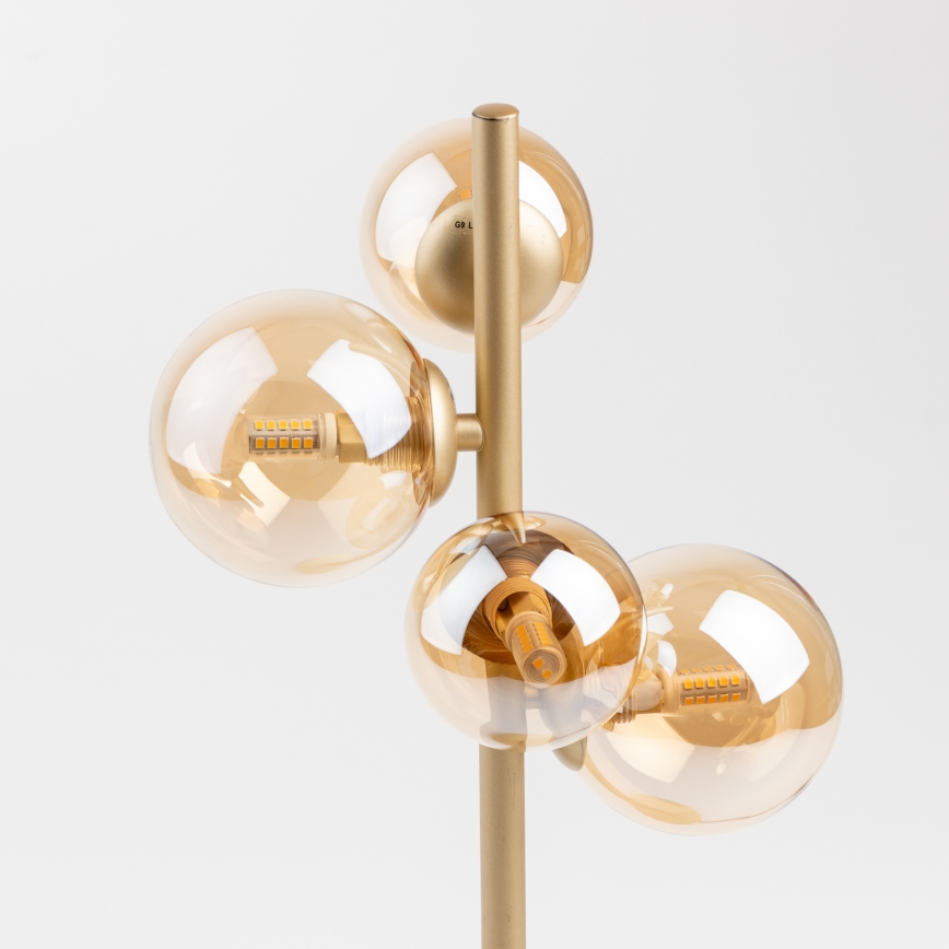 Brilagi - Lampe de table LED MILLA 4xG9/3W/230V doré