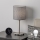 Brilagi - Lampe de table LED NUBILA 1xE27/60W/230V grise