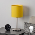 Brilagi - Lampe de table LED NUBILA 1xE27/60W/230V jaune