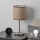 Brilagi - Lampe de table LED NUBILA 1xE27/60W/230V marron