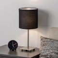 Brilagi - Lampe de table LED NUBILA 1xE27/60W/230V noire