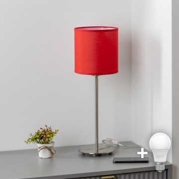 Brilagi - lampe de table LED NUBILA 1xE27/60W/230V rouge
