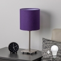 Brilagi - Lampe de table LED NUBILA 1xE27/60W/230V violette