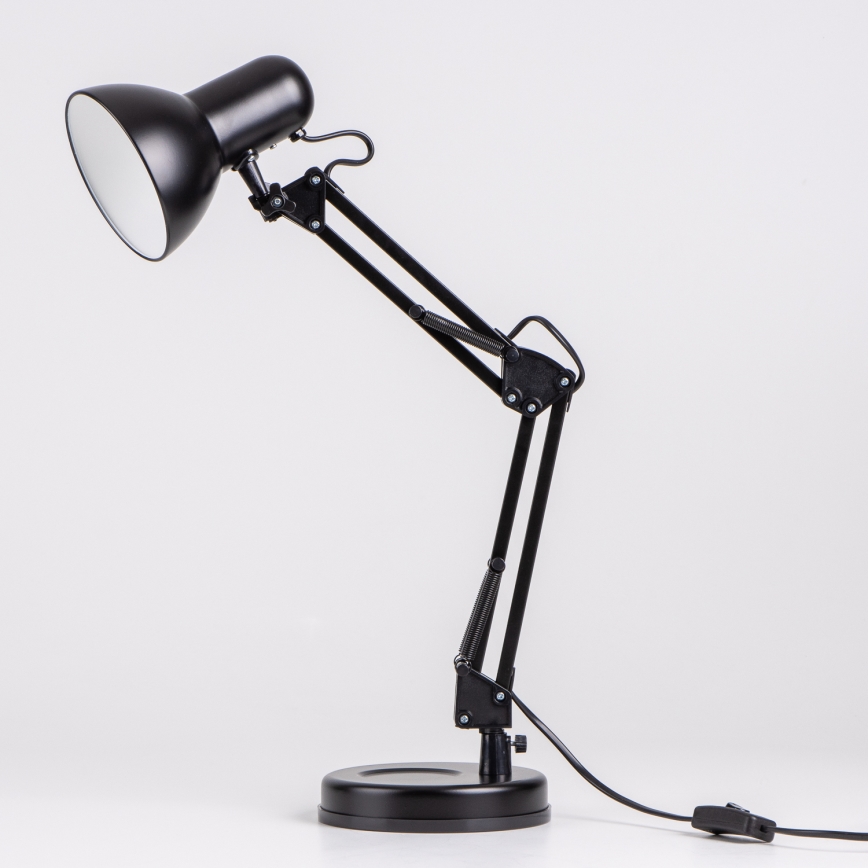 Brilagi - Lampe de table LED ROMERO 1xE27/10W/230V noire