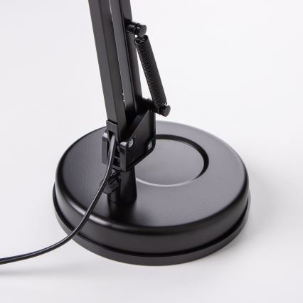 Brilagi - Lampe de table LED ROMERO 1xE27/10W/230V noire