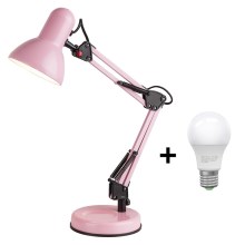 Brilagi - Lampe de table LED ROMERO 1xE27/10W/230V rose