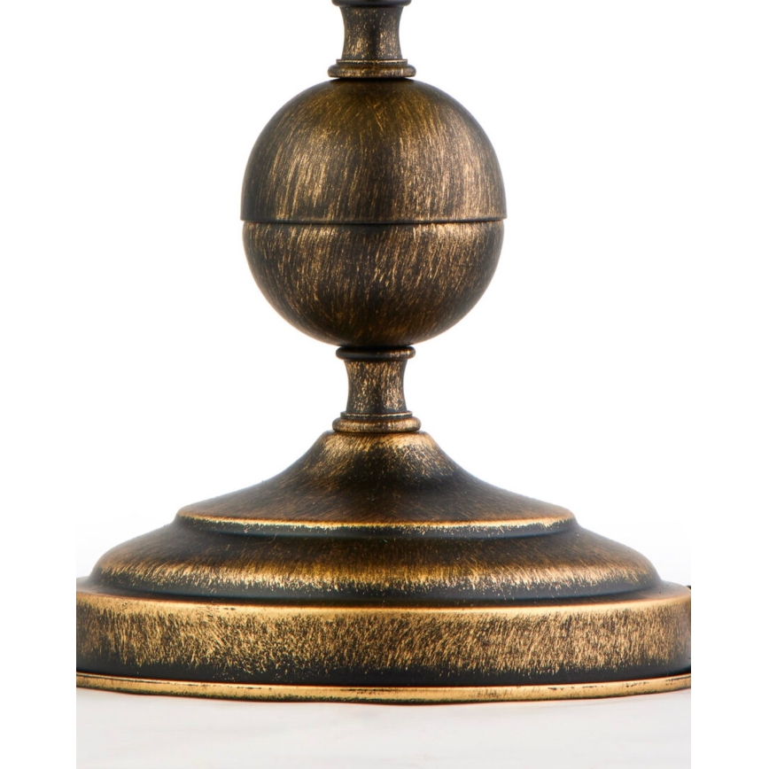 Brilagi - Lampe de table MOLLERO 1xE14/11W/230V bronze/patiné