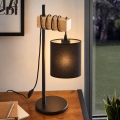 BRILAGI - Lampe de table NUBILA 1xE27/40W/230V brun/noir