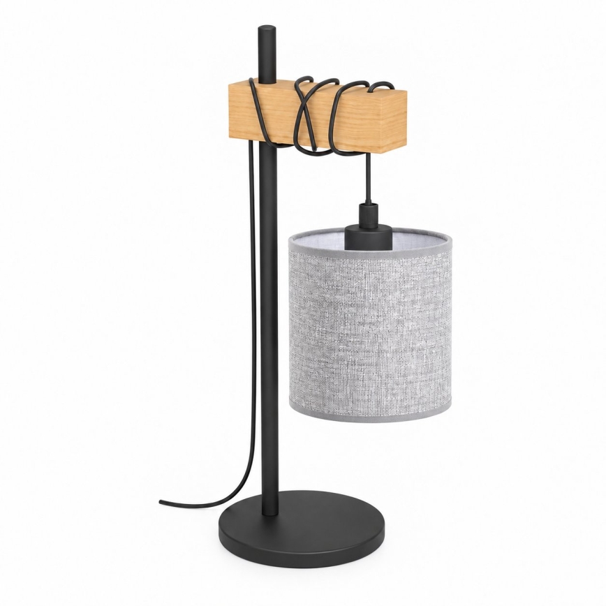 BRILAGI - Lampe de table NUBILA 1xE27/40W/230V marron/noir/gris