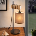 BRILAGI - Lampe de table NUBILA 1xE27/40W/230V marron/noir