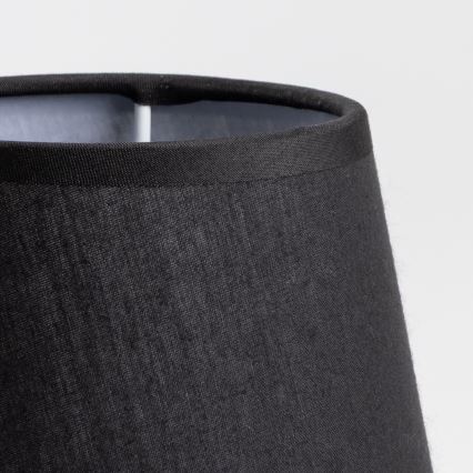 Brilagi - Lampe de table NUBILA WOOD 1xE27/25W/230V chêne/noir