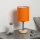 Brilagi - Lampe de table NUBILA WOOD 1xE27/25W/230V chêne/noir/orange