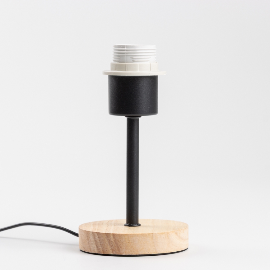 Brilagi - Lampe de table NUBILA WOOD 1xE27/25W/230V chêne/violet